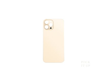 back cover glass big camera hole pro apple iphone 12 pro gold