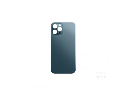back cover glass big camera hole pro apple iphone 12 pro pacific blue