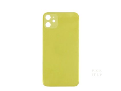 back cover glass big camera hole yellow pro apple iphone 11