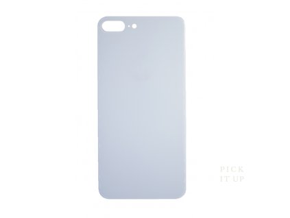 backcover glass silver pro apple iphone 8 plus
