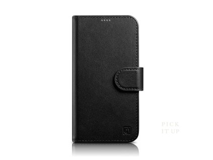 eng pl iCarer Wallet Case 2in1 Cover iPhone 14 Pro Leather Flip Cover Anti RFID black WMI14220726 BK 107203 1