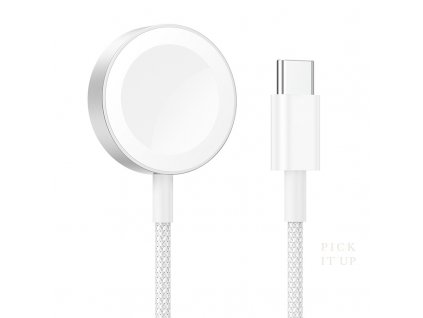 hoco cw46 wireless charger for iwatch white