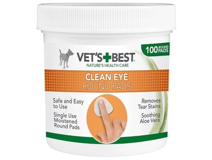 VET S BEST Cistici uterka na oci pro psy 100ks 1202201814025525239