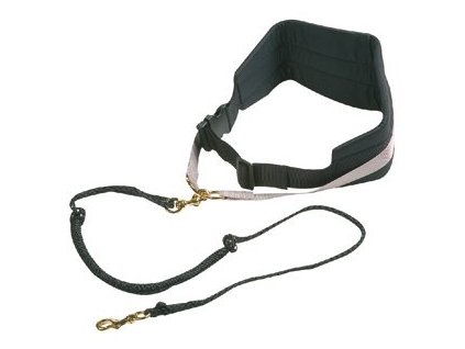 Canicross popruh cerny 140cm 53 123cm 0404201713140214188