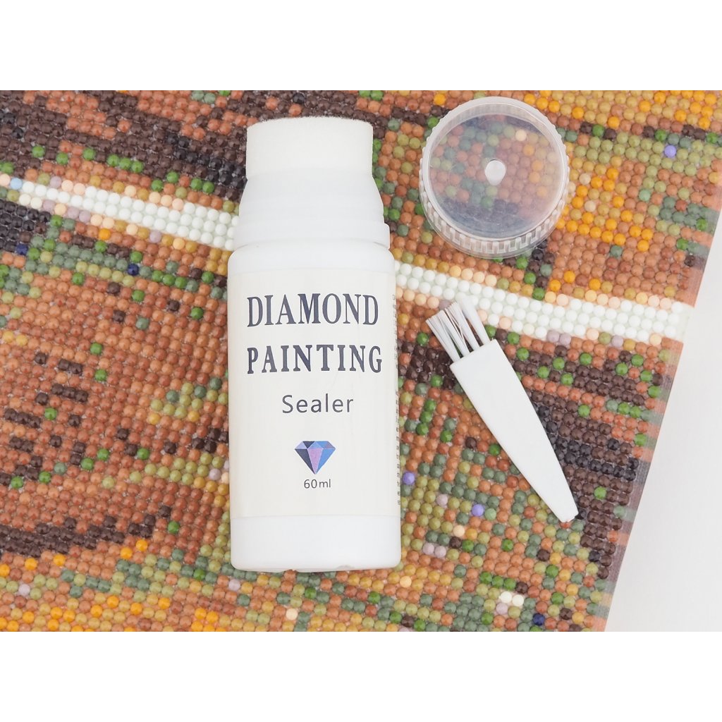 Diamond Painting Varnish with application sponge