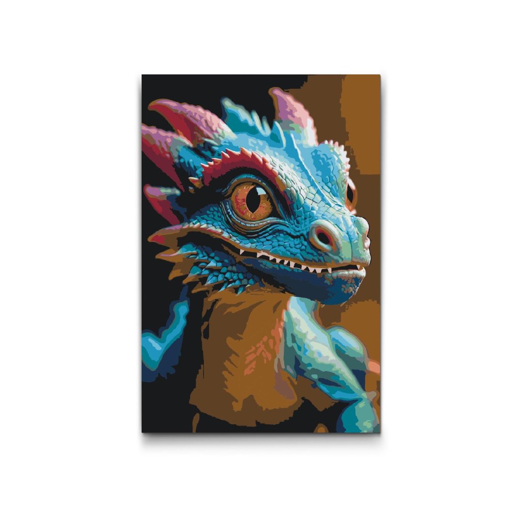 M2_Picturi_pe_numere_-_Dragon_colorat