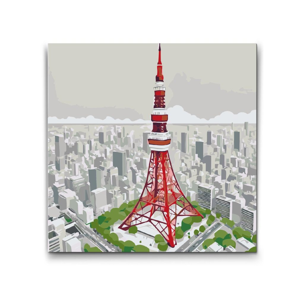 M2_Picturi_pe_numere_-_Turn_în_Tokyo