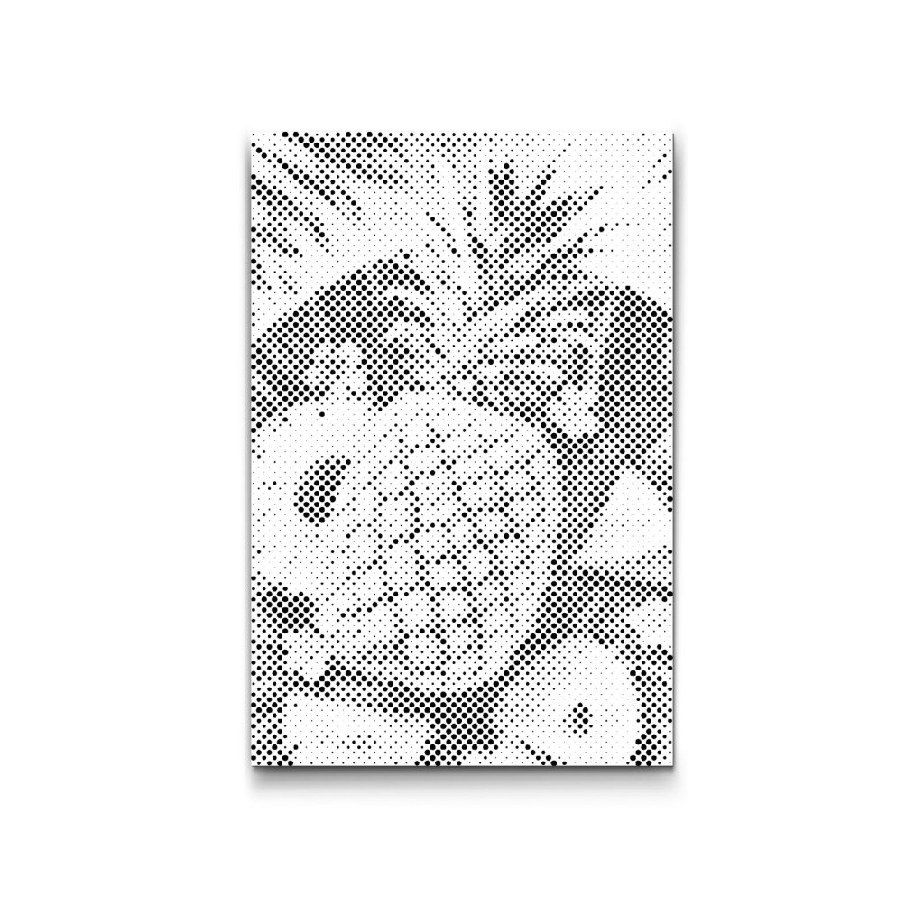 M2_Pictură_cu_puncte_-_Ananas_suculent