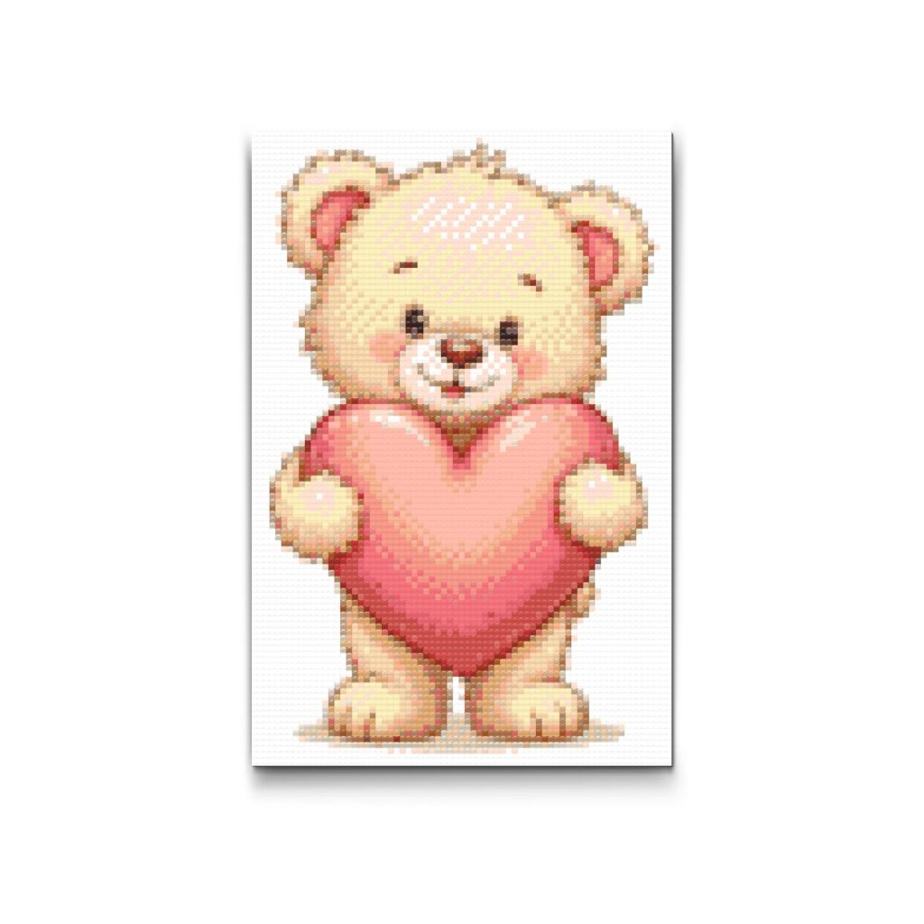 M2_Goblenuri_cu_diamante_-_Ursuleț_cu_inimă