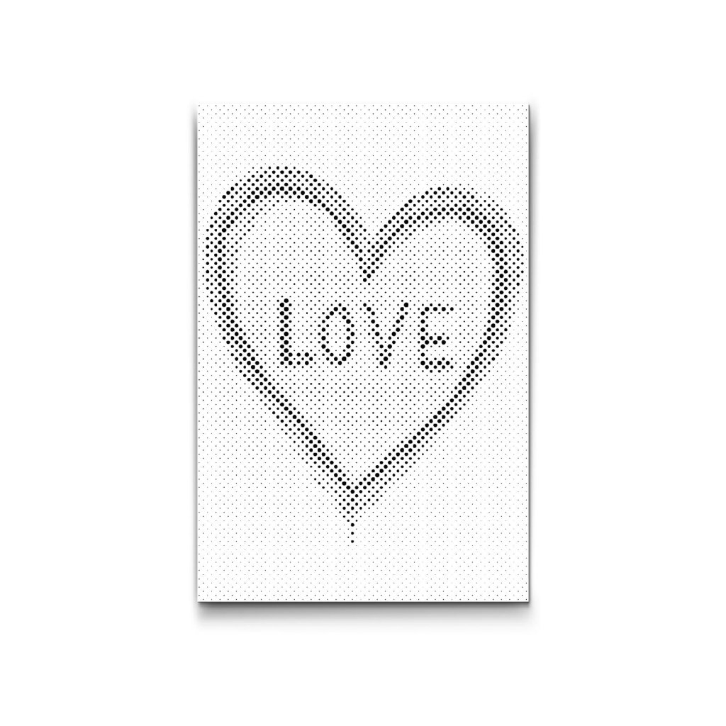M2_Pictură_cu_puncte_-_Inimă_LOVE