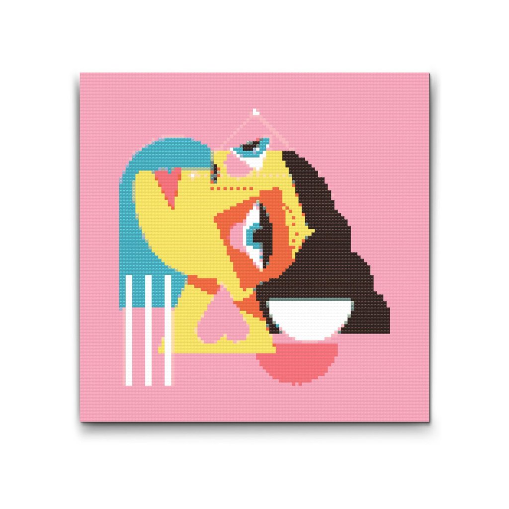 M2_Goblenuri_cu_diamante_-_Ilustrație_-_Femeie_cubistă