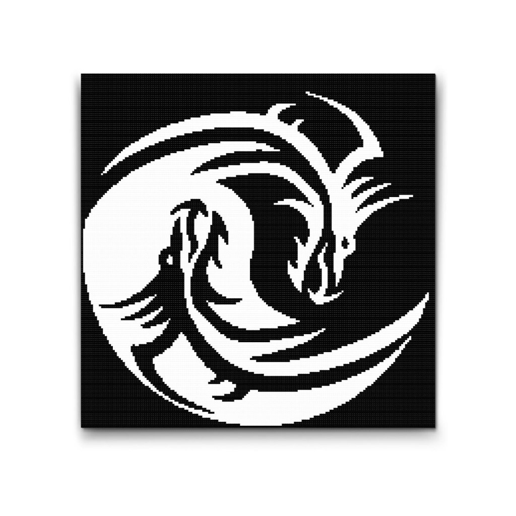 M2_Goblenuri_cu_diamante_-_Dragon_yin_și_yang
