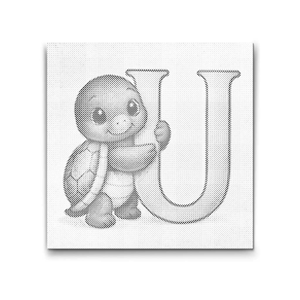 M2_Pictură_cu_puncte_-_Litera_U_–_Cu_un_animal