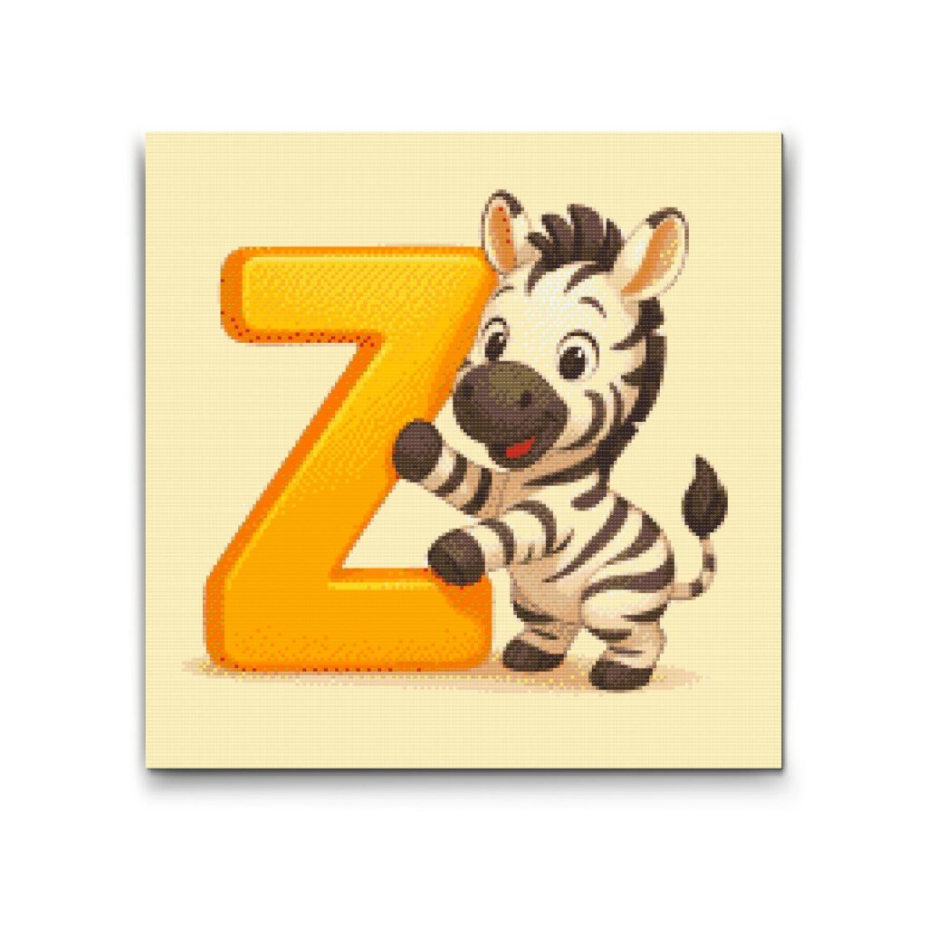 M2_Goblenuri_cu_diamante_-_Litera_Z_–_Cu_un_animal