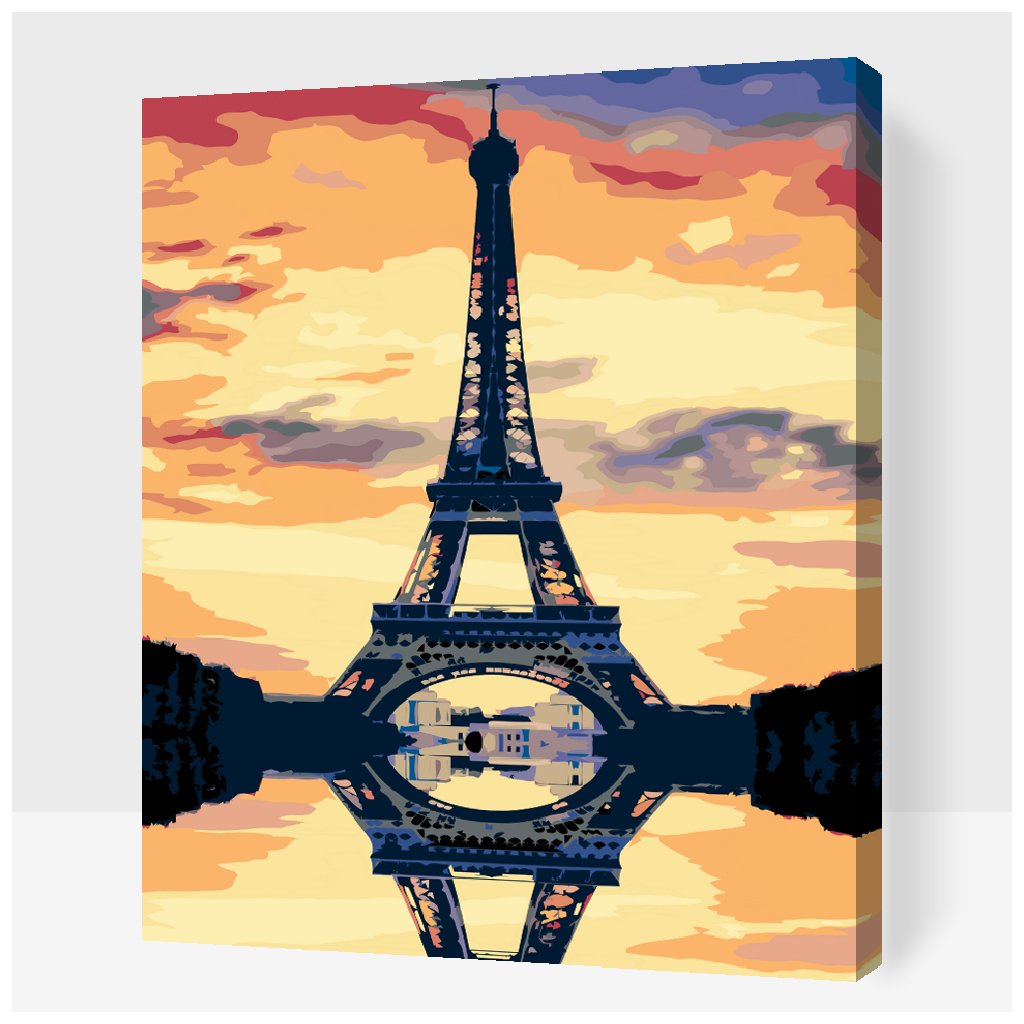 Pictură pe numere - Turnul Eiffel