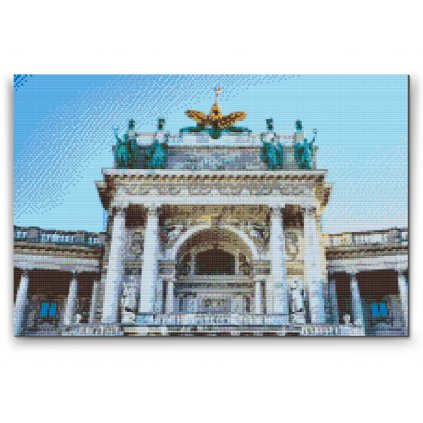 Goblen cu diamante - Palatul Hofburg din Viena