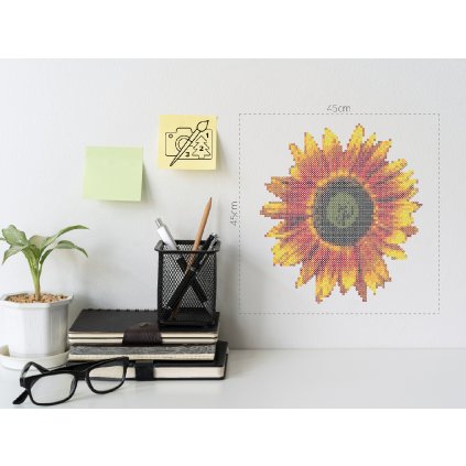 Mărgele de călcat – Floarea soarelui