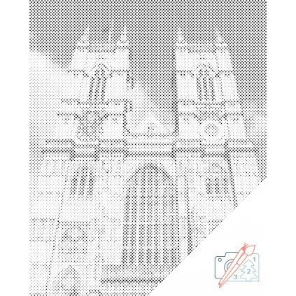 Pictură cu puncte - Westminster Abbey, Anglia