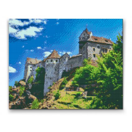 Goblen cu diamante - Castelul Loket, Cehia