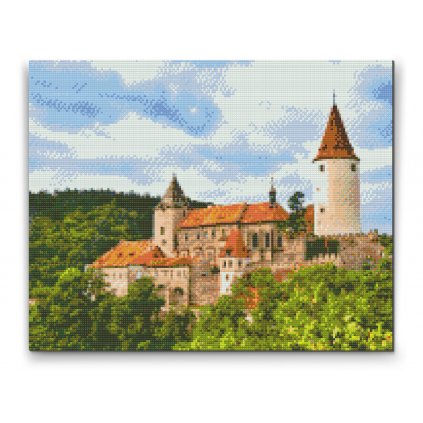 Goblen cu diamante - Castelul Křivoklát, Cehia