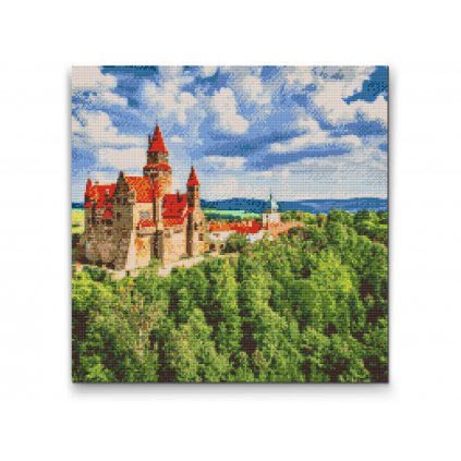 Goblen cu diamante - Castelul Bouzov, Cehia 2