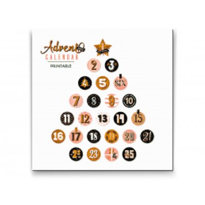 Goblen cu diamante - Calendar de Advent 2