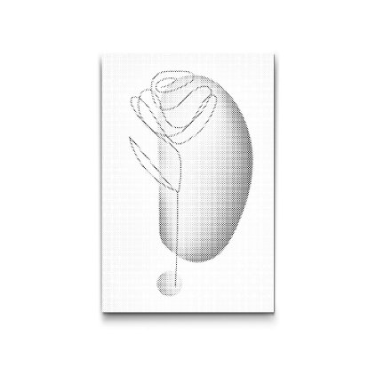 M2_Pictură_cu_puncte_-_Trandafir_decorativ