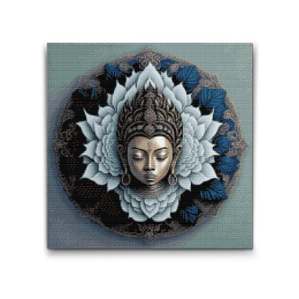 M2_Goblenuri_cu_diamante_-_Buddha_în_mandala