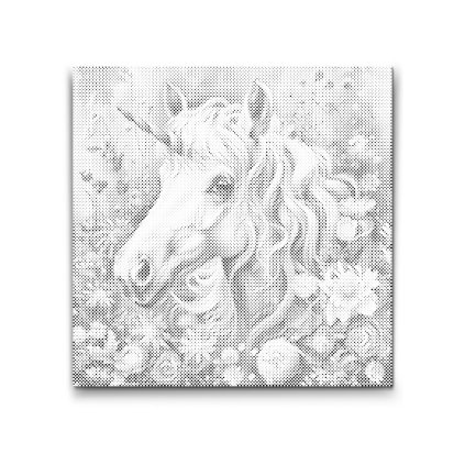 M2_Pictură_cu_puncte_-_Unicorn_roz