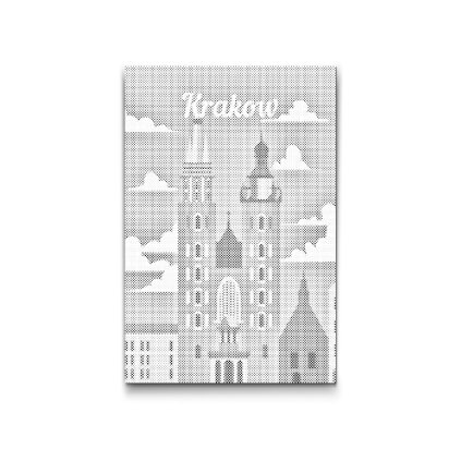 M2_Pictură_cu_puncte_-_Cracovia,_Polonia