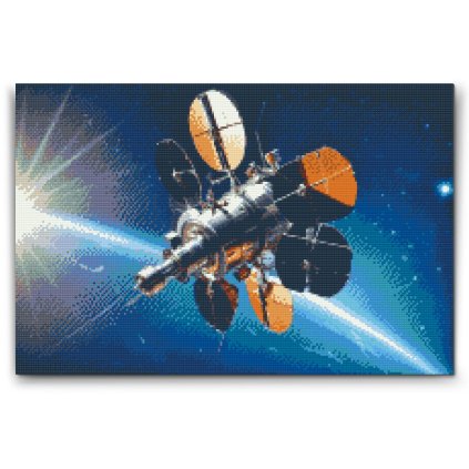 M2_Goblenuri_cu_diamante_-_Satelit_spațial