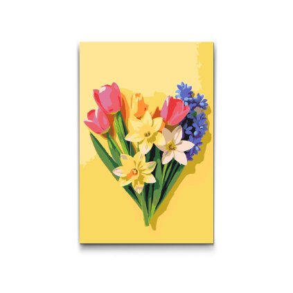 M2_Picturi_pe_numere_-_Flori_de_primăvară_în_inimă