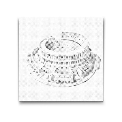 M2_Pictură_cu_puncte_-_Colosseum-ul_italian