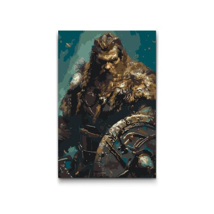 M2_Picturi_pe_numere_-_Viking_-_Războinic_nordic