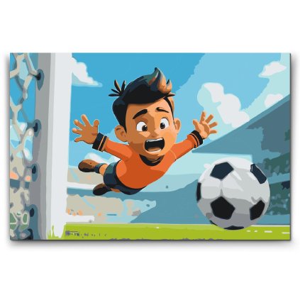 M2_Picturi_pe_numere_-_Portar_de_fotbal