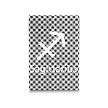 M2_Pictură_cu_puncte_-_Semn_zodiacal_–_Săgetător