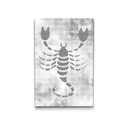 M2_Pictură_cu_puncte_-_Semn_zodiacal_–_Scorpion