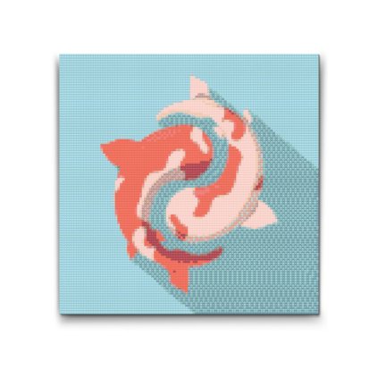 M2_Goblenuri_cu_diamante_-_Crap_Koi_Yin_Yang