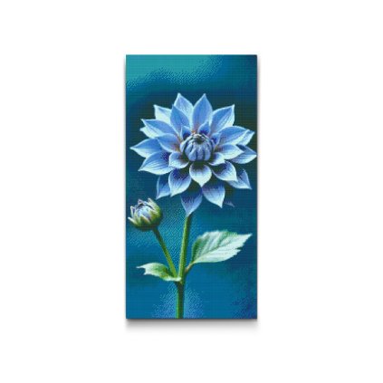 M2_Goblenuri_cu_diamante_-_Floare_albastră