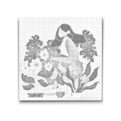 M2_Pictură_cu_puncte_-_Ilustrație_-_Plante_de_apartament