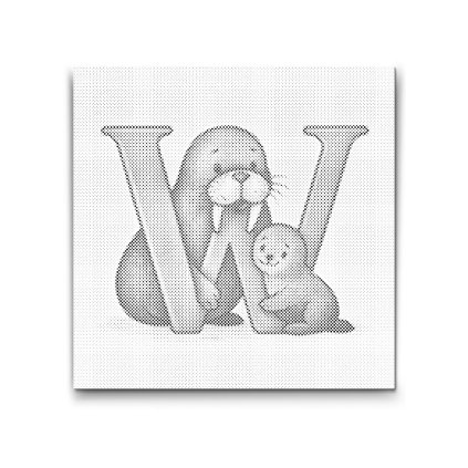 M2_Pictură_cu_puncte_-_Litera_W_–_Cu_un_animal