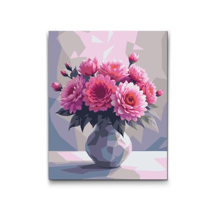 M2_Picturi_pe_numere_-_Buchet_vectorial_într-o_vază