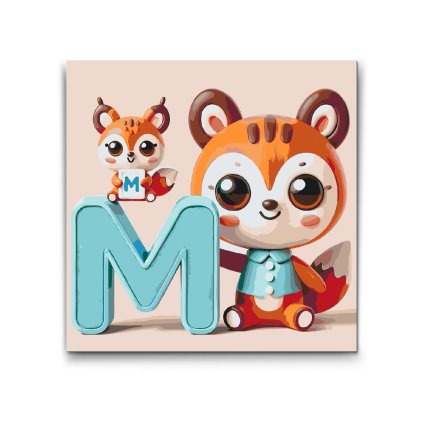 M2_Picturi_pe_numere_-_Litera_M_–_Cu_un_animal