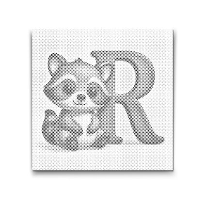 M2_Pictură_cu_puncte_-_Litera_R_–_Cu_un_animal