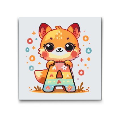 M2_Picturi_pe_numere_-_Litera_A_–_Cu_un_animal