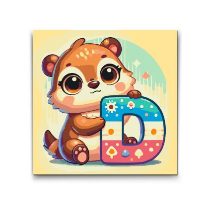 M2_Picturi_pe_numere_-_Litera_D_–_Cu_un_animal