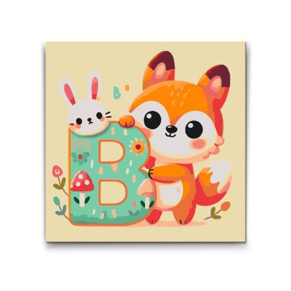 M2_Picturi_pe_numere_-_Litera_B_–_Cu_un_animal