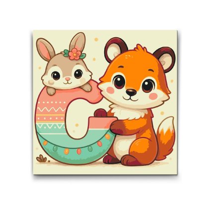 M2_Picturi_pe_numere_-_Litera_C_–_Cu_un_animal