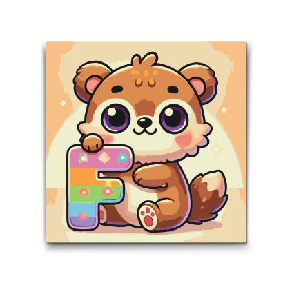 M2_Picturi_pe_numere_-_Litera_F_–_Cu_un_animal