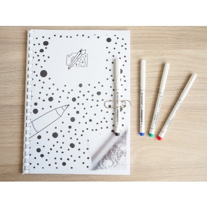 Caiet pentru pictura cu puncte - Zodie